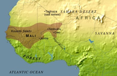 ancient mali map