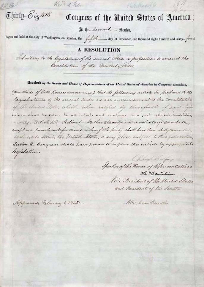 List of the 27 Amendments - Constitution of the United States Store