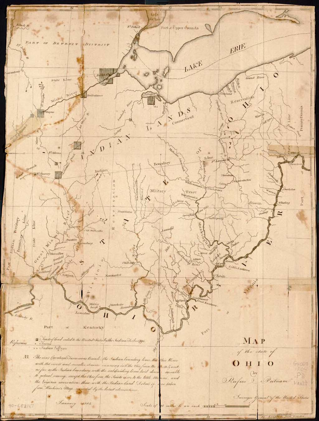 Map of Ohio