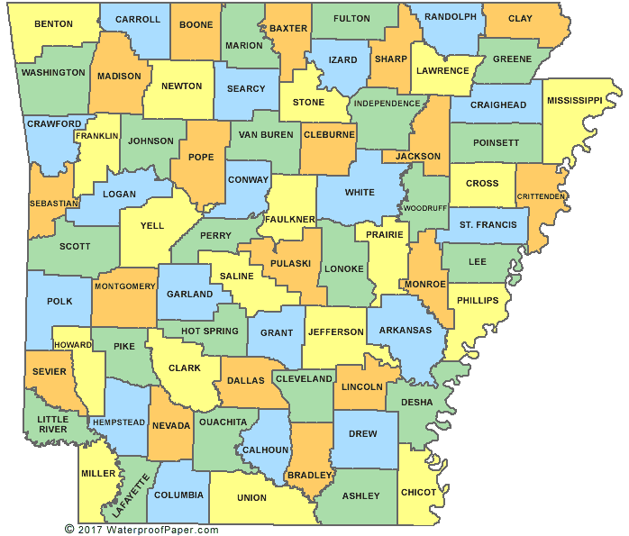 Arkansas counties|Confrontation with North Little Rock Six (Daily Kos)|North Little Rock Six (Fox16.com)