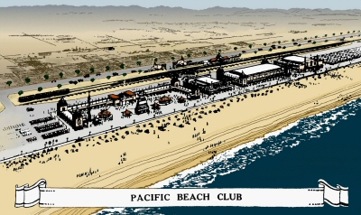 |Pacific Beach Club Illustration