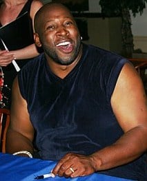 Wayman Tisdale at CD release party at the AllStar Rendezvous Concert in 2006||||