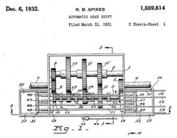 Richard Spikes' Gear Shift Patent