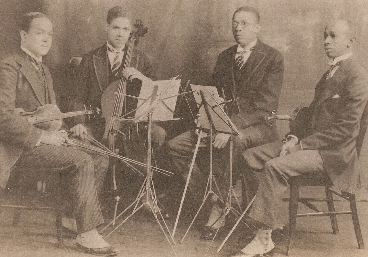Felix Weir, Marion Cumbo, Hall Johnson and Arthur Boyd, Negro String Quartet