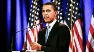(2008) Democratic Presidential Candidate Barack Obama, 