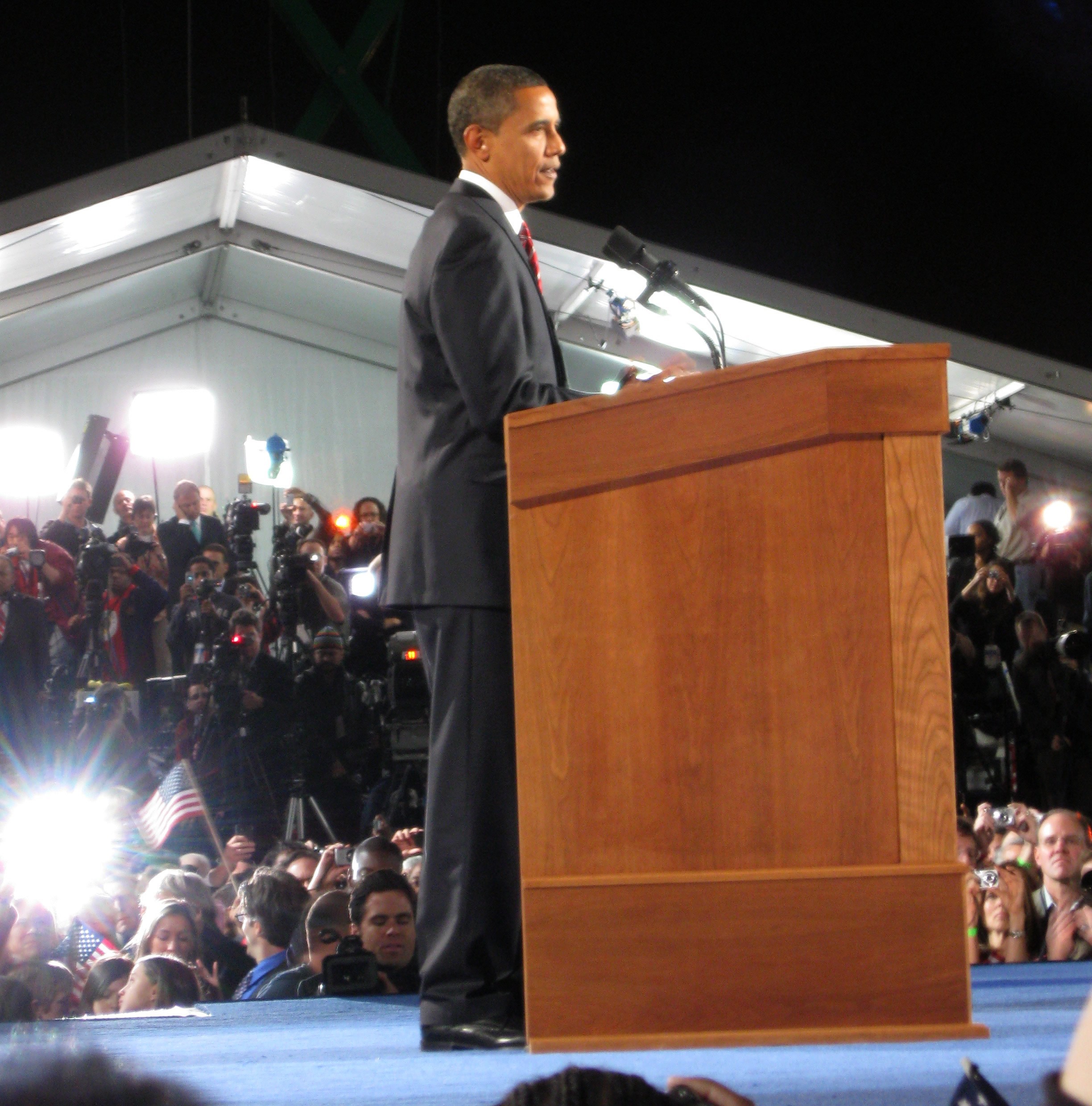 (2008) PresidentElect Barack Obama's Election Night Victory Speech