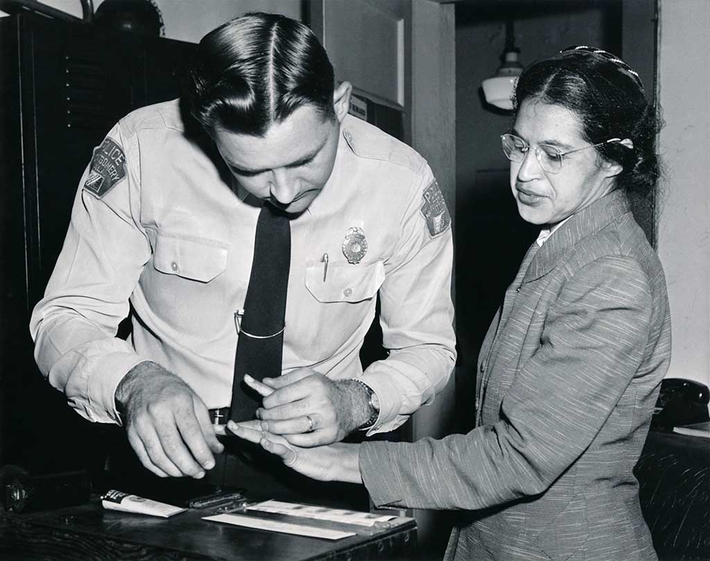rosa parks as a teenager